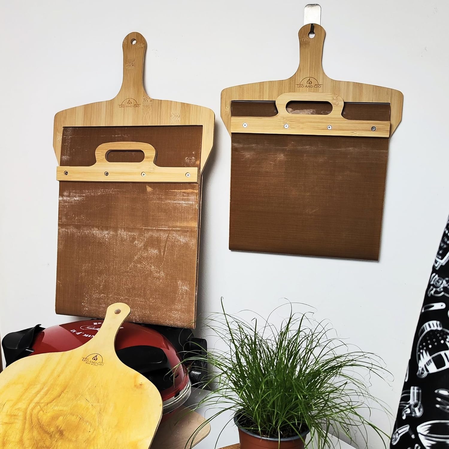 29 x 45 Cm Kit Pala Pizza Scorrevole EFFESTO