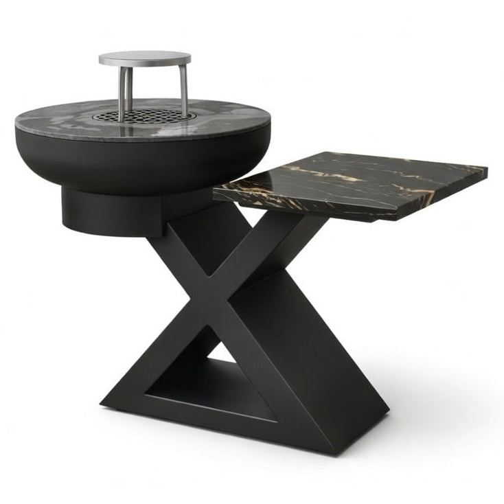 🔥 Braciere Modello X – Professional Edition con Pietra Lavica