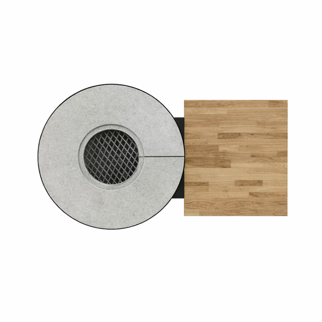 🔥 Braciere Modello X – Professional Edition con Pietra Lavica