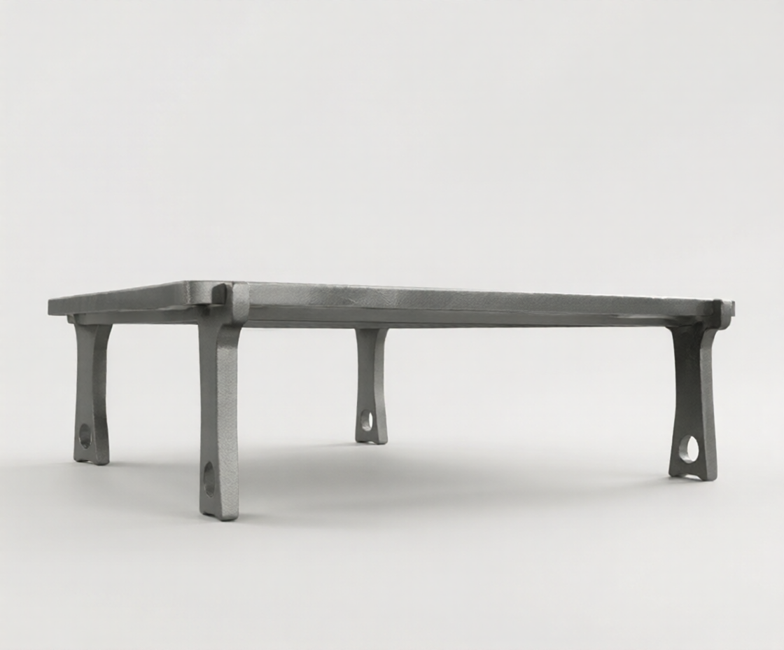 đ Griglia Rialzata Quadrata in Acciaio Inox AISI 304 30x30 cm