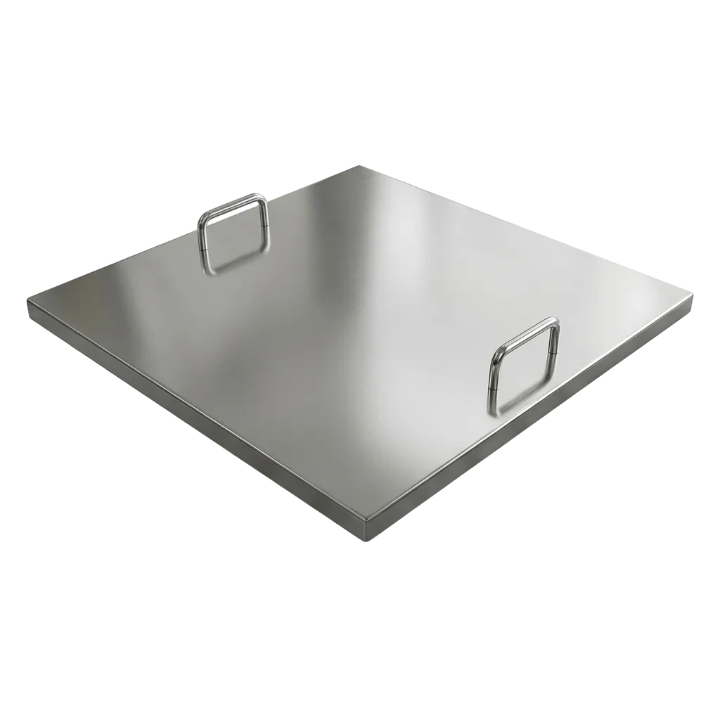 🛡️ Coperchio di Protezione in Acciaio Inox