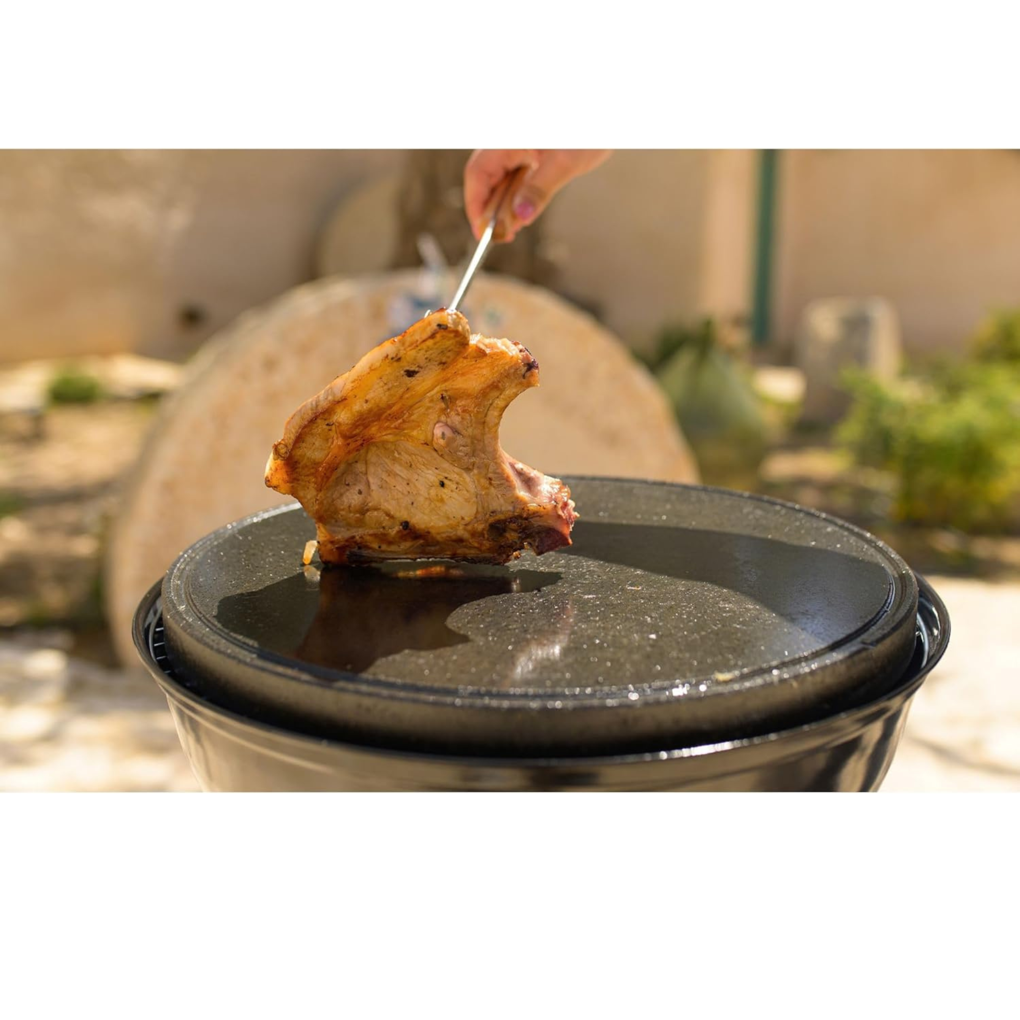 Pietra Lavica Diametro 45 Spessore 3 Cm