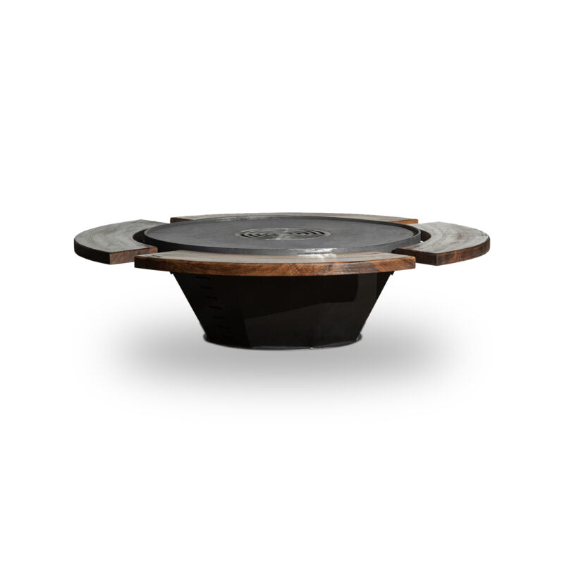 Braciere BBQ Diametro 70 cm in Noce