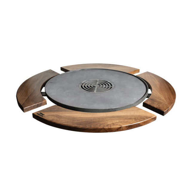 Braciere BBQ Diametro 70 cm in Noce