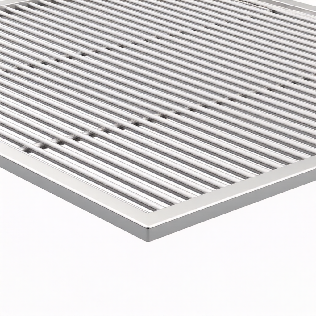🥩 Griglia Professionale in Acciaio Inox AISI 304 (74x74 cm)