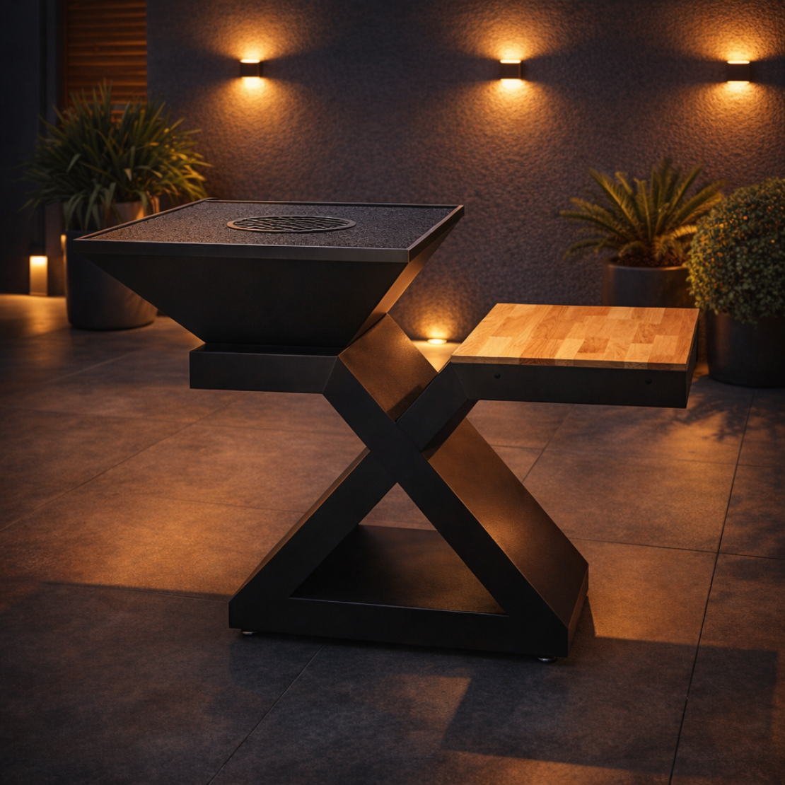 🌋 Braciere X V 2.0 Pietra Lavica Etna