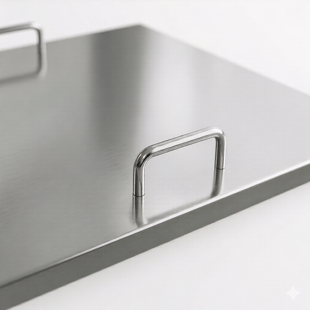🛡️ Coperchio di Protezione in Acciaio Inox