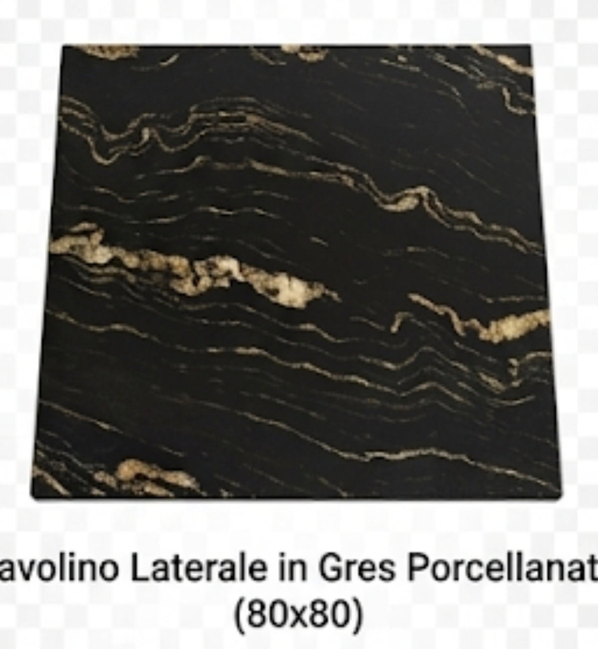 ✨ Piano Top in Gres Porcellanato Effetto Marmo (80x80 cm)