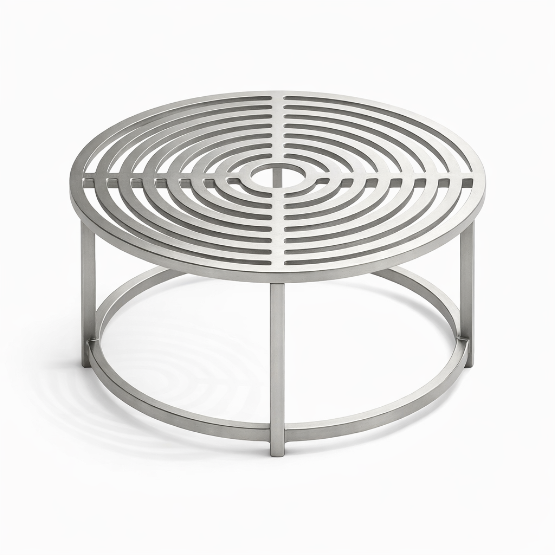 ⭕ Rialzata Tonda Professionale in Acciaio Inox (ø 30 cm)