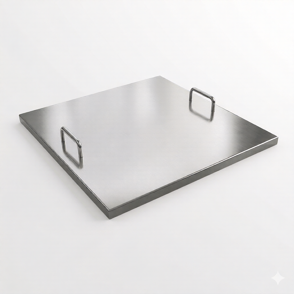 🛡️ Coperchio di Protezione in Acciaio Inox AISI 304